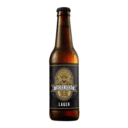 Boer Bier Handwerk Lager 340ml Case (24)